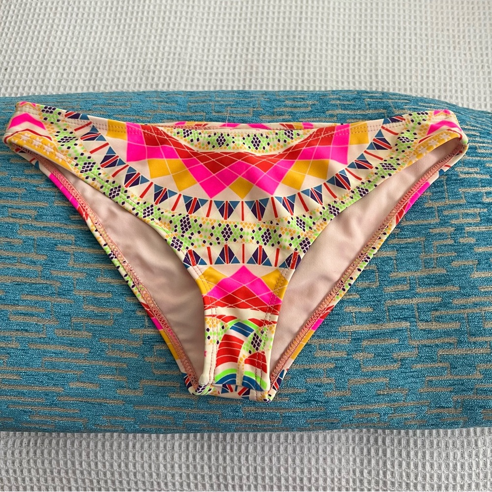 Mara Hoffman Geometric Swimsuit Bikini Swim Bottoms Designer Beachwear‎ Small